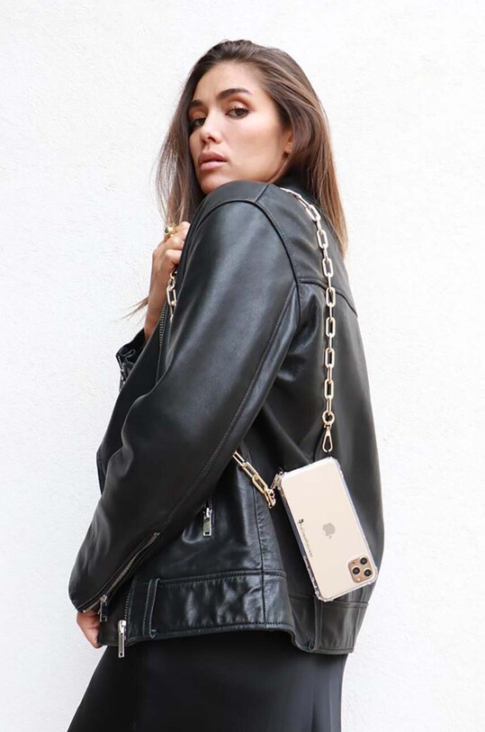 LaCoqueFrançaise łańcuszek do telefonu Mia 120 cm żółty LE304690