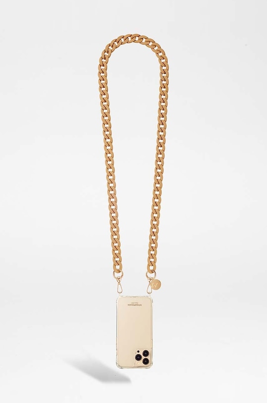 LaCoqueFrançaise łańcuszek do telefonu Sarah 120 cm żółty LE304682