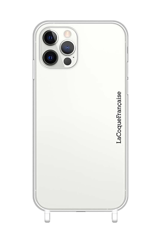 LaCoqueFrançaise telefon tok Transparent iPhone 12 / 12 PRO áttetsző LE255061