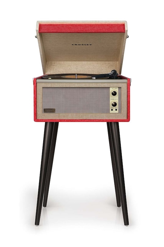 Crosley gramofon Bermuda czerwony CR6233D.RE