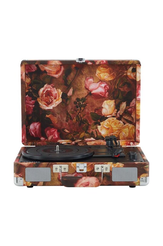 Crosley gramofon walizkowy Cruiser Plus Flora CR8005F.FL4 pomarańczowy AA00