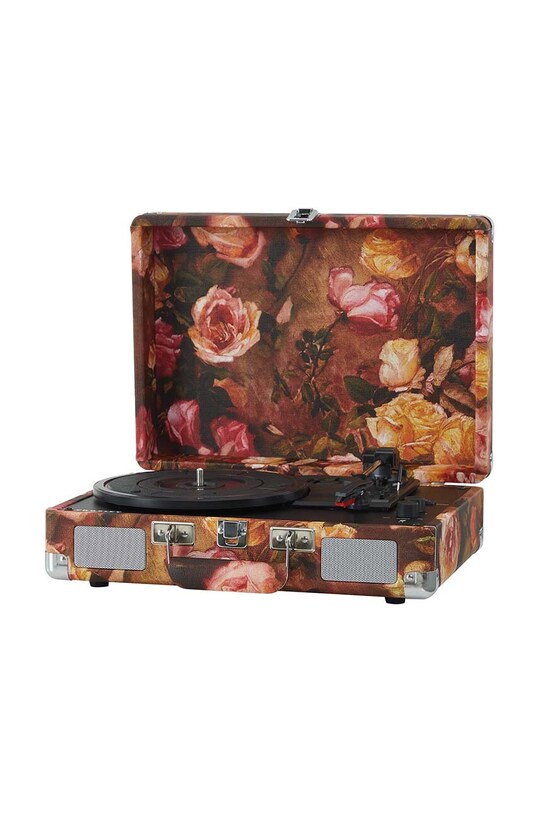 Crosley gramofon walizkowy Cruiser Plus Flora pomarańczowy CR8005F.FL4