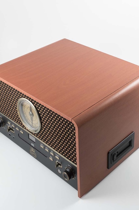 GPO gramofon Chesterton Rose Wood GPO30 czerwony
