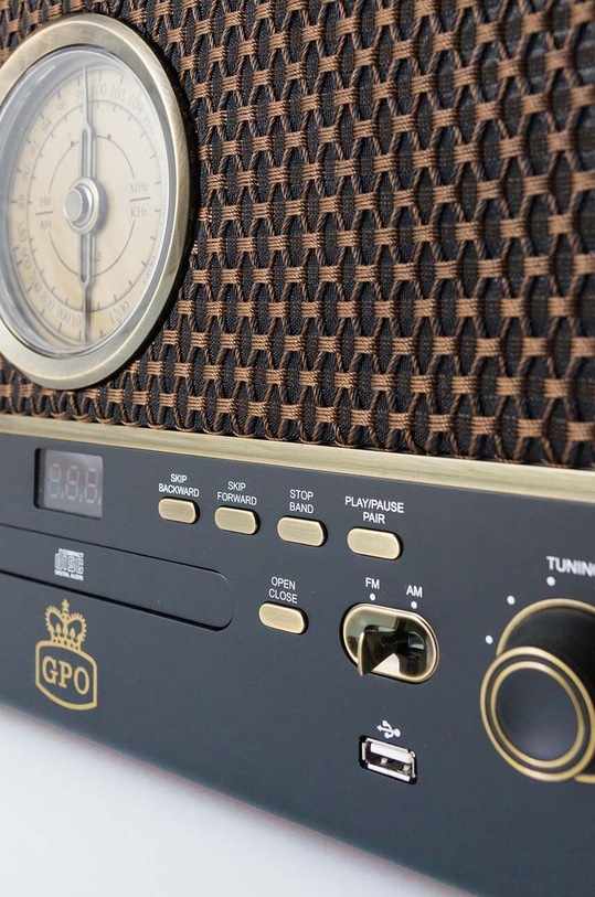 GPO gramofon Chesterton Rose Wood GPO30