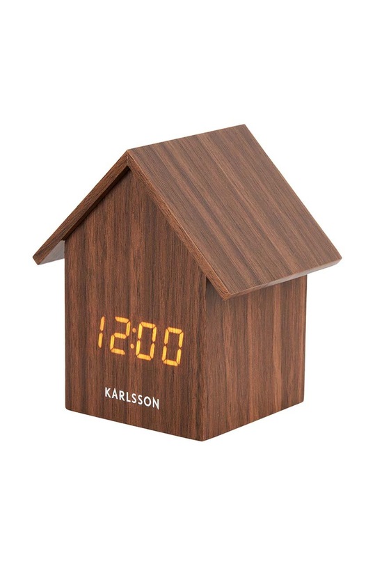 Living și dormitor Karlsson ceas cu alarmă KA5932DW maro