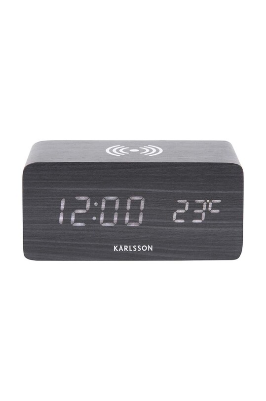 Будильник Karlsson чорний KA5933BK