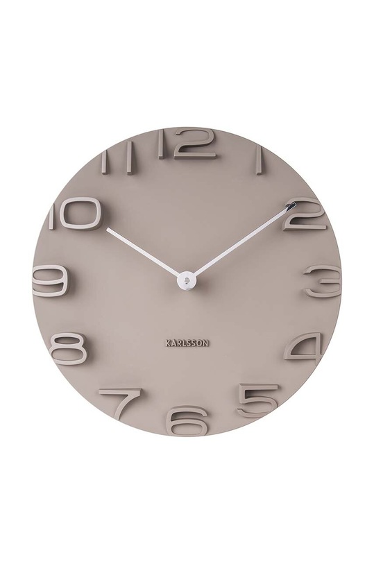 Karlsson orologio da parete On the Edge grigio KA5311GY