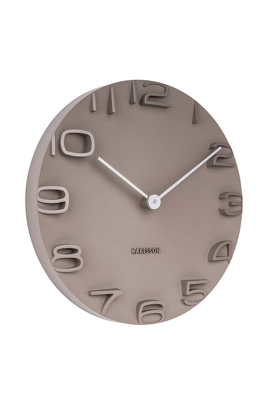 Karlsson ceas de perete On the Edge KA5311GY gri AA00