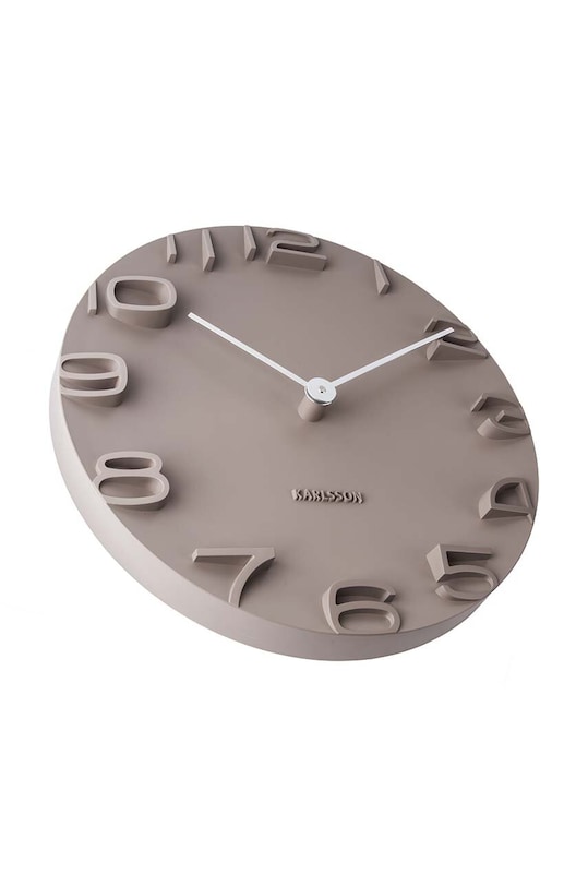 Karlsson ceas de perete On the Edge KA5311GY gri