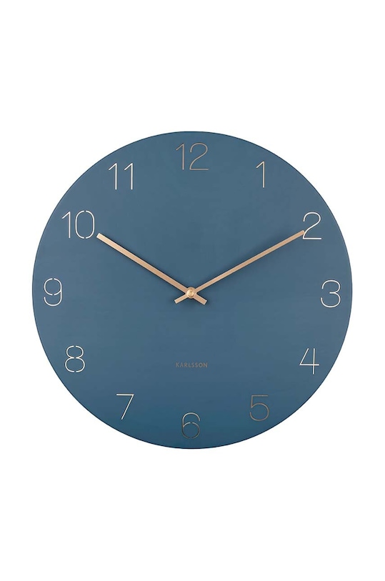 Karlsson zegar ścienny Charm niebieski KA5762BL