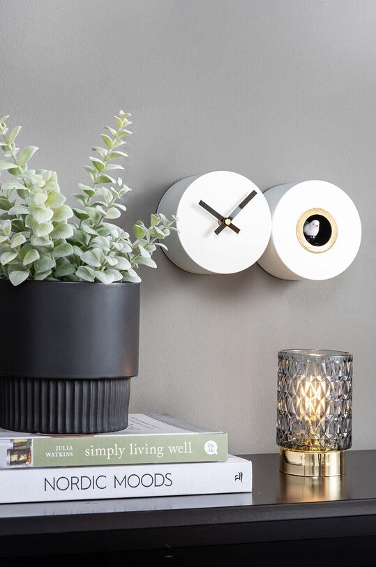 Настенные часы Karlsson KA5789WH белый