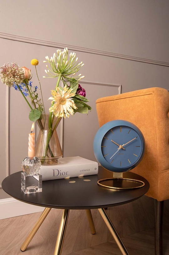 Karlsson ceas de masă Globe albastru KA5832BL