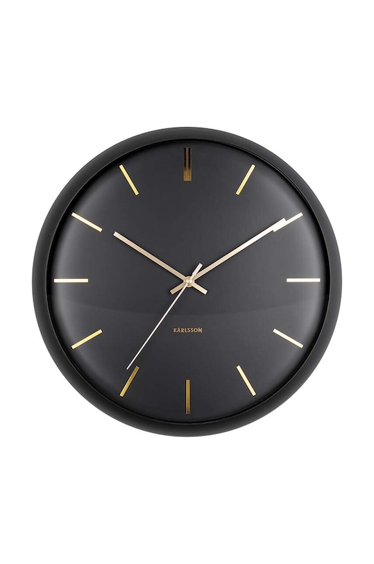 Настінний годинник Karlsson чорний KA5840BK