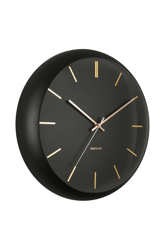 Настінний годинник Karlsson KA5840BK чорний AA00
