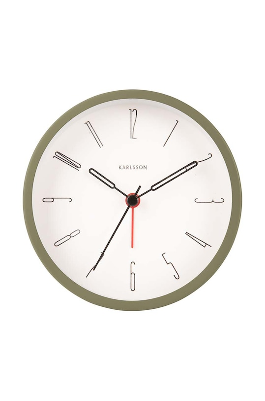 Budilica Karlsson KA5915MG zelena AA00