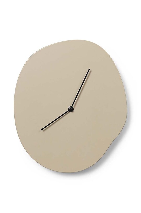 Ferm Living zegar ścienny Melt beżowy 1104266415