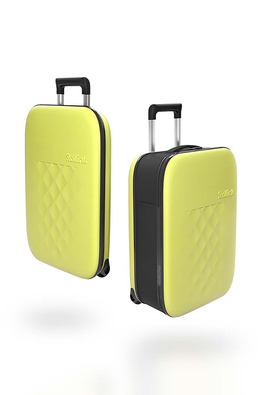 Akcesoria Rollink walizka Flex Vega 55x40x20 cm W6168 żółty