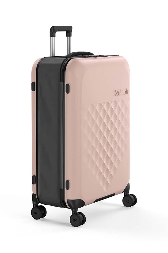 Akcesoria Rollink walizka Flex 360 Spinner 76x52x28,5 cm W6458 różowy