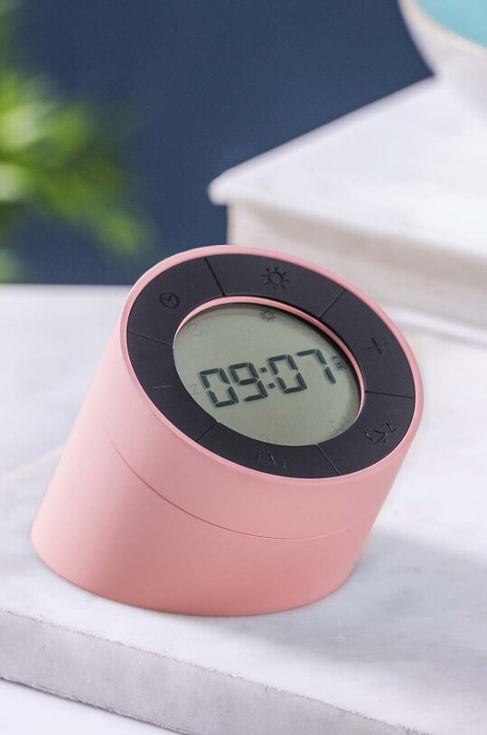 Gingko Design budzik Edge Light G001PK różowy AA00
