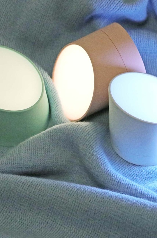 Gingko Design ceas cu alarmă Edge Light G001PK