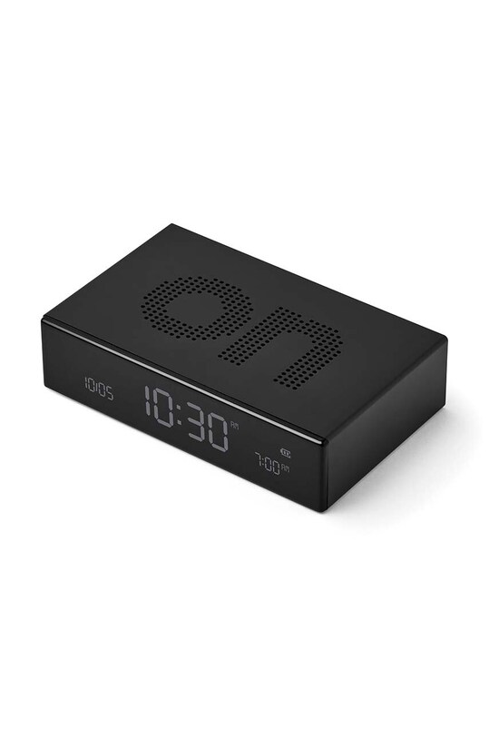 Budík Lexon Flip Premium černá LR152N