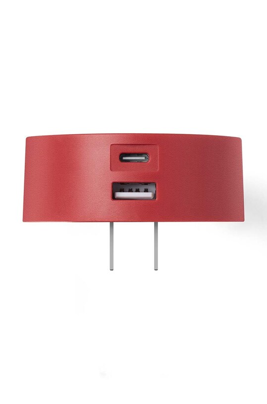 Lexon ładowarka sieciowa Poweron 30W USB-C/USB-A LL152R czerwony