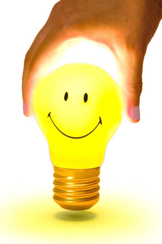 Luckies of London lampka nocna Smiley® multicolor SK.LIGHTBULBSY1