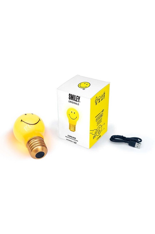 Noční lampa Luckies of London Smiley® SK.LIGHTBULBSY1 vícebarevná