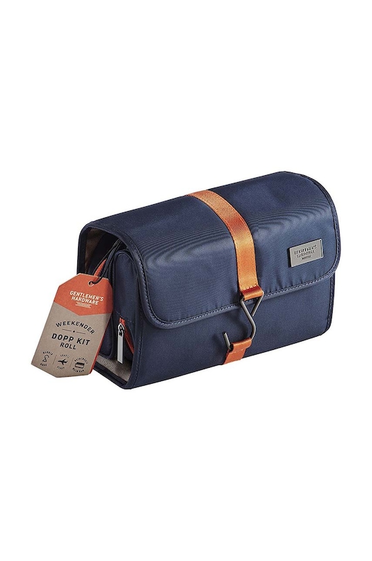 Gentlemen's Hardware utazazós kozmetikai táska Weekender Dopp Kit Roll GEN533UK sötétkék AA00