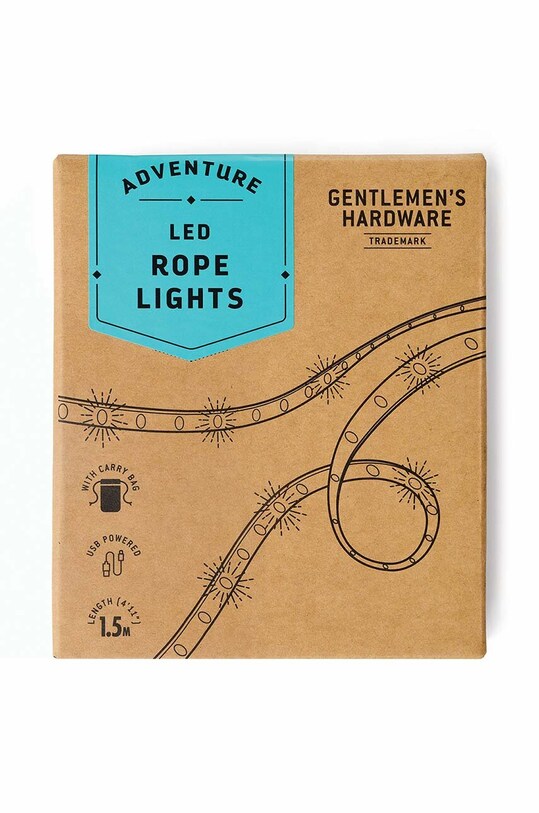 Gentlemen's Hardware lumini de camping LED Rope Lights multicolor GEN798UK