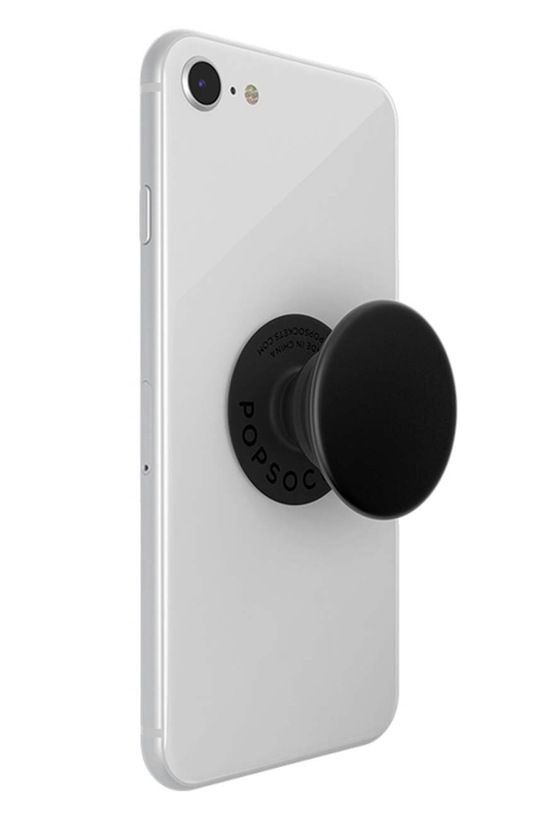 Popsockets uchwyt i podstawka do telefonu Aluminum Black 800857 czarny