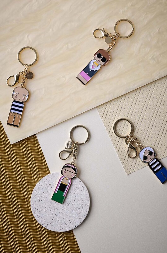 Μπρελόκ Lucie Kaas Frida πολύχρωμο SI05FRID