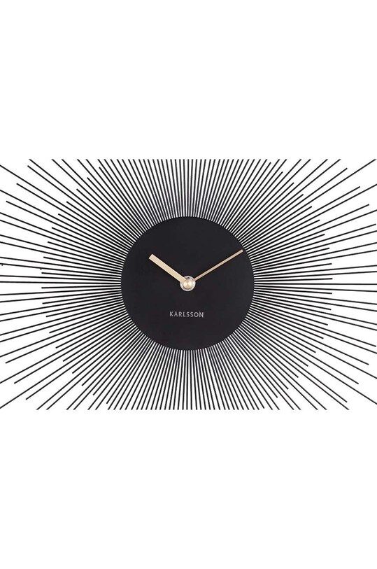 Настінний годинник Karlsson Peony Large KA5818BK чорний AA00