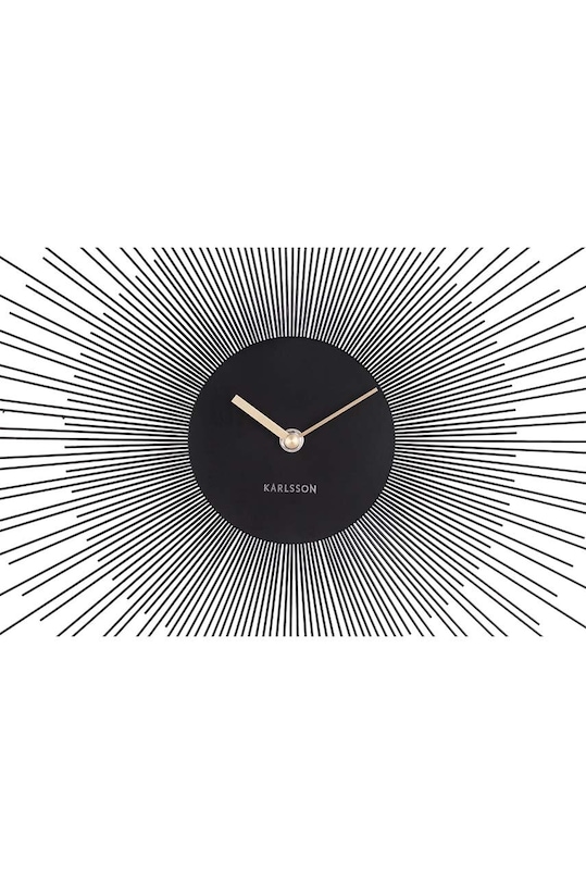 Настінний годинник Karlsson Peony Large KA5818BK чорний AA00