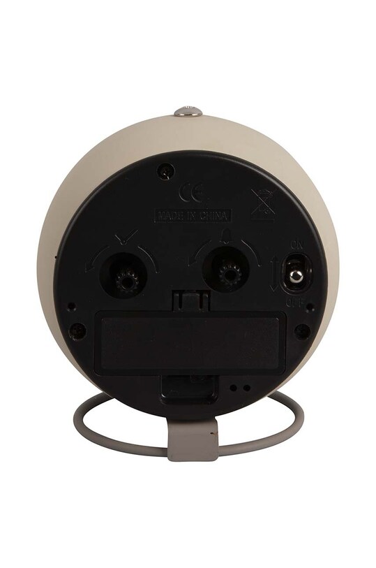 Будильник Karlsson Nirvana Globe сірий KA5857WG