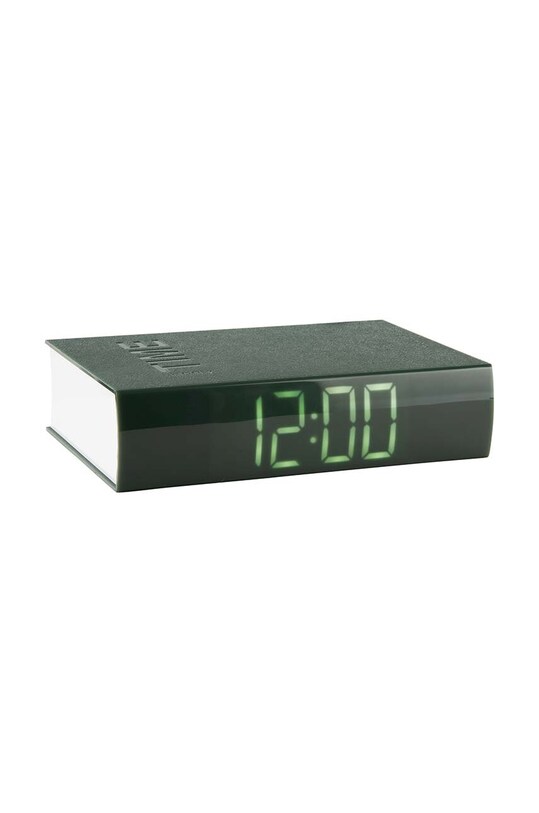 Stolní hodiny Karlsson Book LED zelená KA5861GR