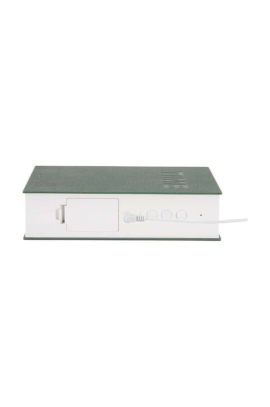Stolní hodiny Karlsson Book LED zelená KA5861GR