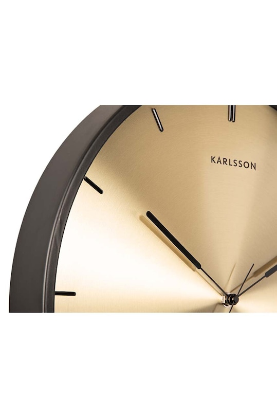 Living și dormitor Karlsson ceas de perete Finesse KA5864GD galben