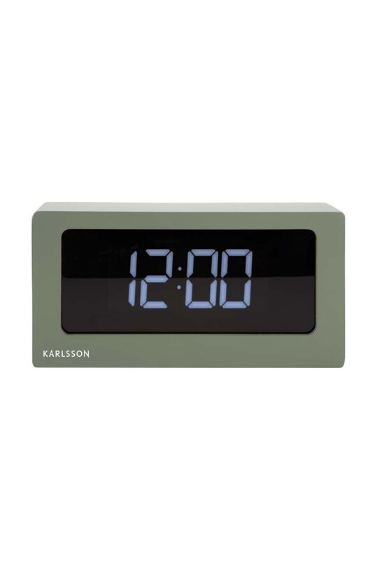 Настенные часы Karlsson Boxed LED зелёный KA5868GR