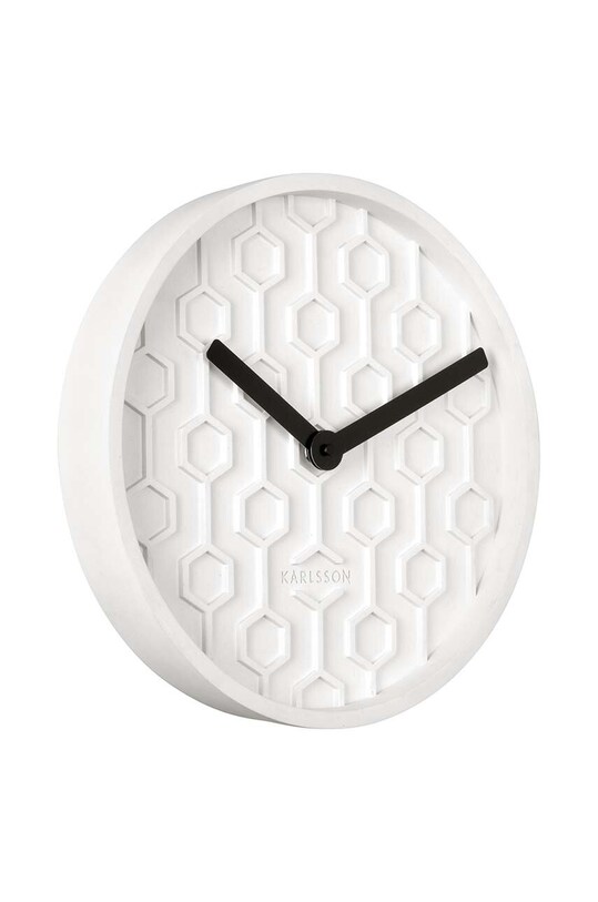 Настінний годинник Karlsson Honeycomb KA5869WH білий AA00