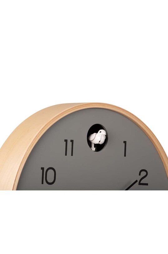 Гостиная и спальня Настенные часы Karlsson Natural Cuckoo KA5886GY серый