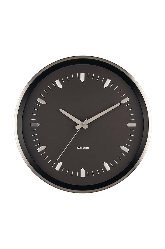 Nástenné hodiny Karlsson Arrow Batons sivá KA5912SI