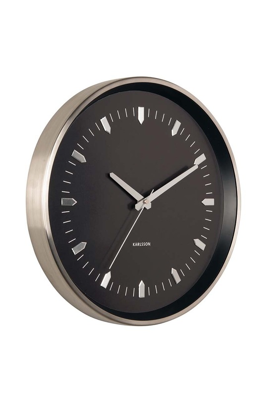 Nástenné hodiny Karlsson Arrow Batons KA5912SI sivá AA00
