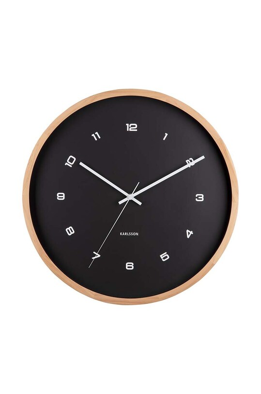 Настенные часы Karlsson Modesta чёрный KA5938BK