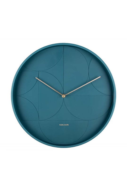 Karlsson ceas de perete Echelon Circular albastru KA5948DB
