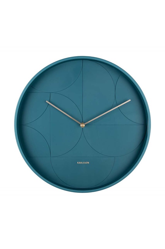 Karlsson zegar ścienny Echelon Circular niebieski KA5948DB