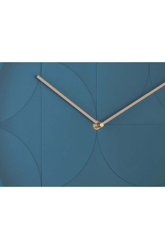 Гостиная и спальня Настенные часы Karlsson Echelon Circular KA5948DB голубой