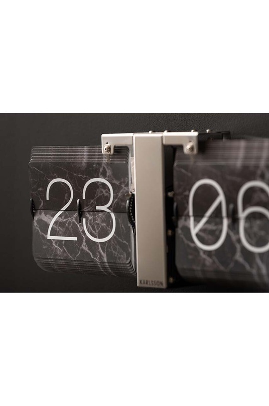Karlsson zegar klapkowy Flip clock No Case KA5956BK
