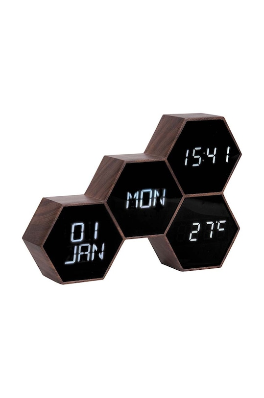 Karlsson ceas cu alarmă Six In The Mix maro KA5805WD