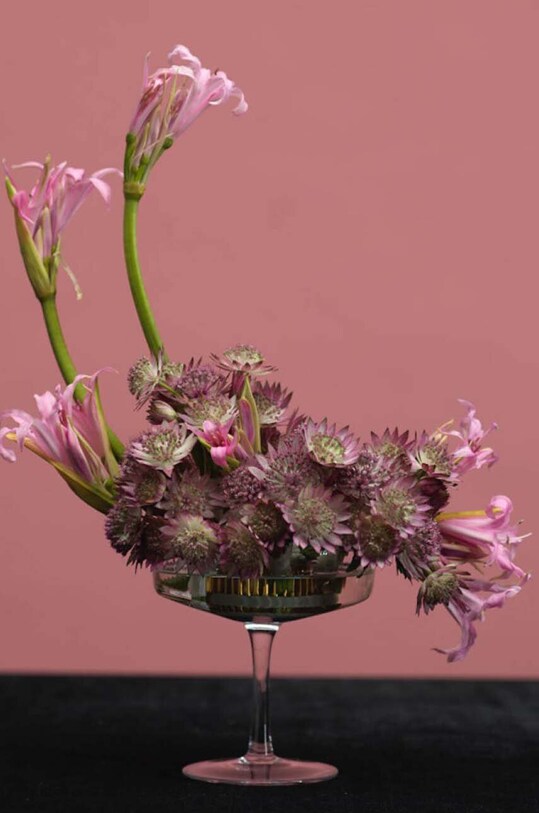 Вітальня та спальня Флористичний кензан Garden Glory Flower Frog S 19533.GG чорний